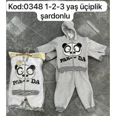 MINIBIRD 0348 3IP PANDA FERMUARLI 2LI TAKIM 